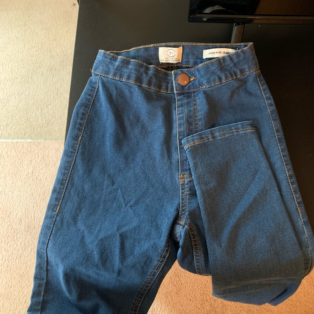 NWOT Cotton On High rise jegging